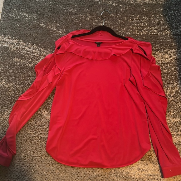 Ann Taylor  cold shoulder top size small - Picture 1 of 4